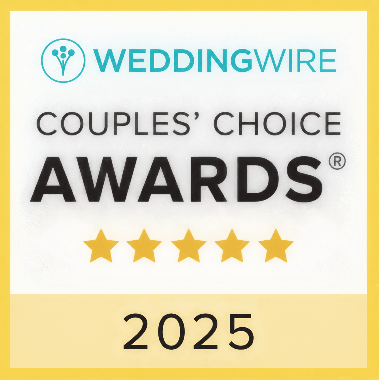 WeddingWire Couples’ Choice Awards 2025